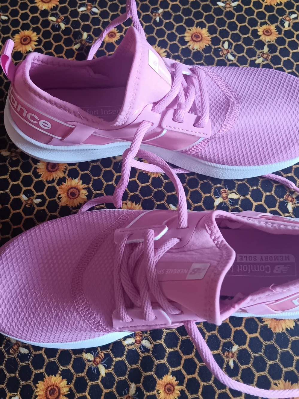 New Balance these pink